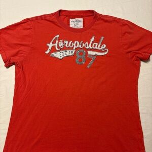Aeropostale 87 Appliqué Graphic T-shirt